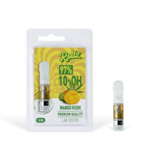 Rollz 97% 10-OH-HHC Mango Kush Vape Cartridge (1ml)