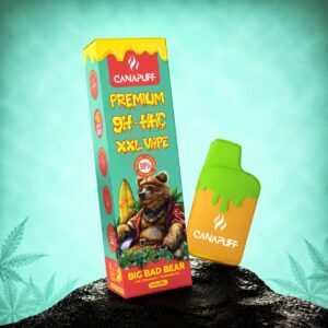 Canapuff 9H-HHC XXL Vape Big Bad Bear 99%