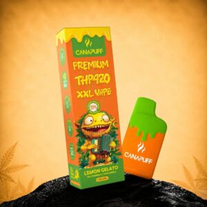 Canapuff THP420 XXL Vape Lemon Gelato 99%