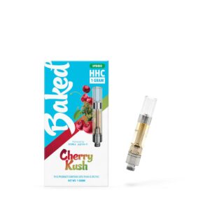 Baked 1 Gram HHC Vape Cartridge  Cherry Kush