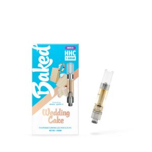 Baked 1 Gram HHC Wedding Cake Vape Cartridge